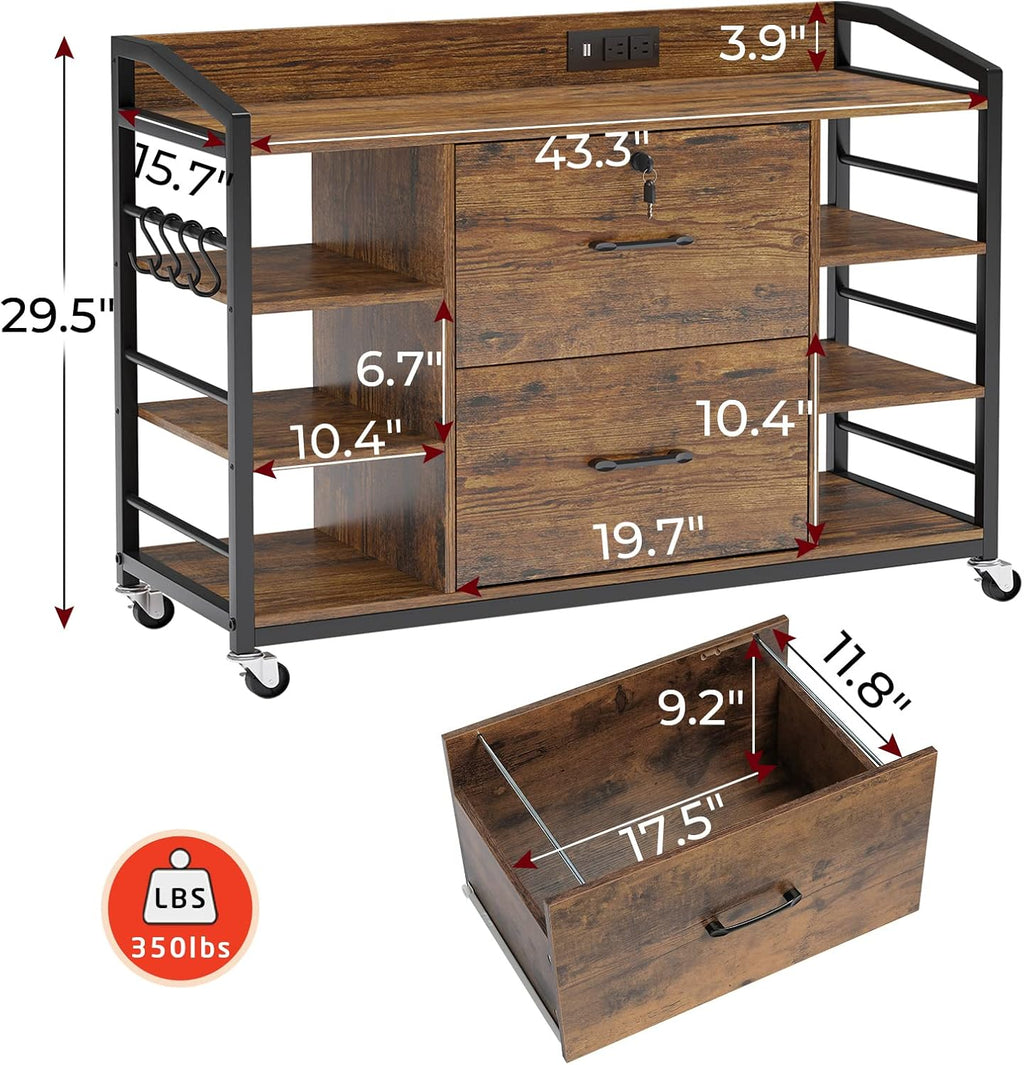Lockable Office File Storage Cabinet