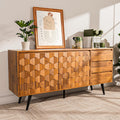 Mid‑Century Teak Wood Sideboard Cabinet